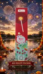 15 CM RED SPARKLERS
